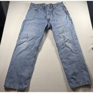 VINTAGE LEVI STRAUSS 550 RELAXED FIT DENIM JEANS ( MENS SIZE 36 x 30 ) PREOWNED